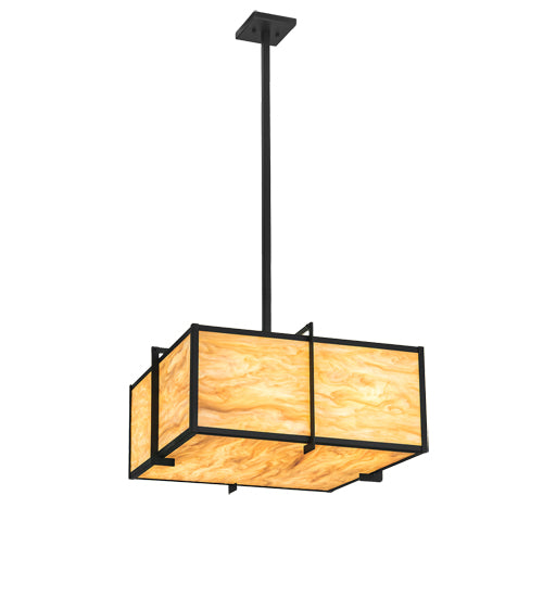 24" Square Martis Inverted Pendant