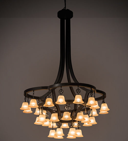 65" Wide Cretella 34 Light Chandelier