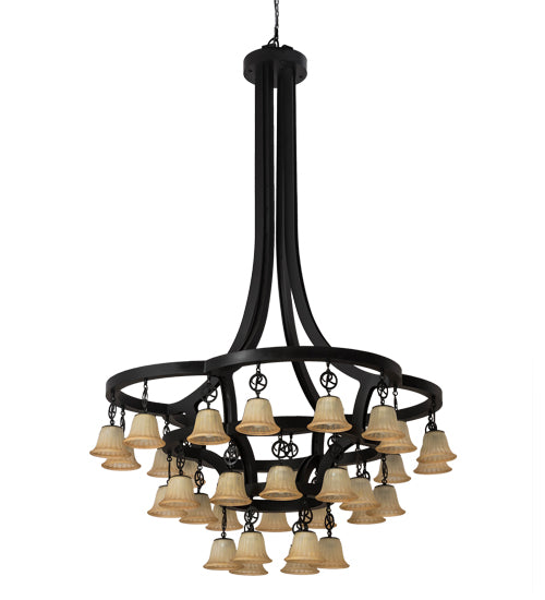 65" Wide Cretella 34 Light Chandelier