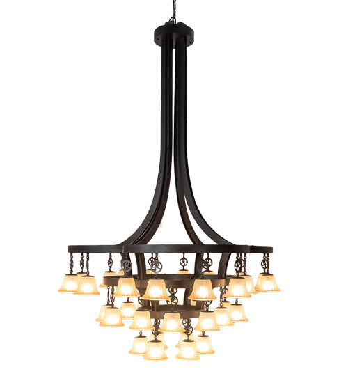 65" Wide Cretella 34 Light Chandelier