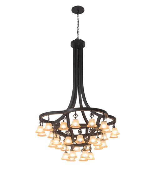 65" Wide Cretella 34 Light Chandelier