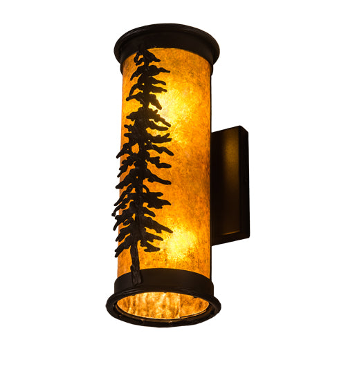 5" Wide Tall Pines Wall Sconce