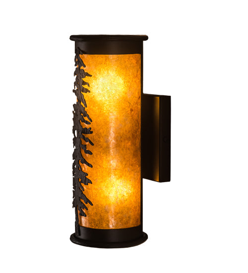 5" Wide Tall Pines Wall Sconce