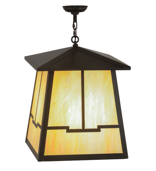 18"Sq Stillwater Valley View Pendant