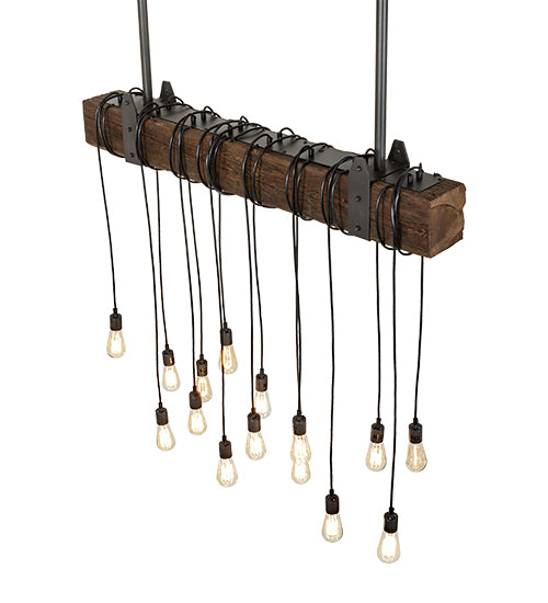 48" Long Alva 15 Light Pendant