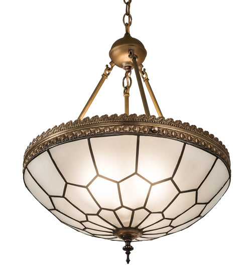 19"Wide Vincent Honeycomb 3 Light Ceiling Pendant