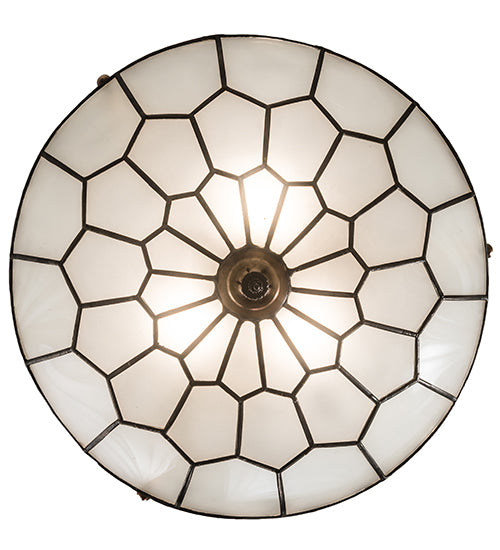 19"Wide Vincent Honeycomb 3 Light Ceiling Pendant