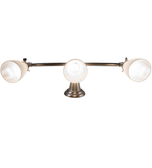 25" Wide Revival Goblet 3 Light Vanity Light