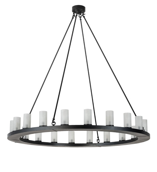 60" Wide Loxley 20 Light Chandelier