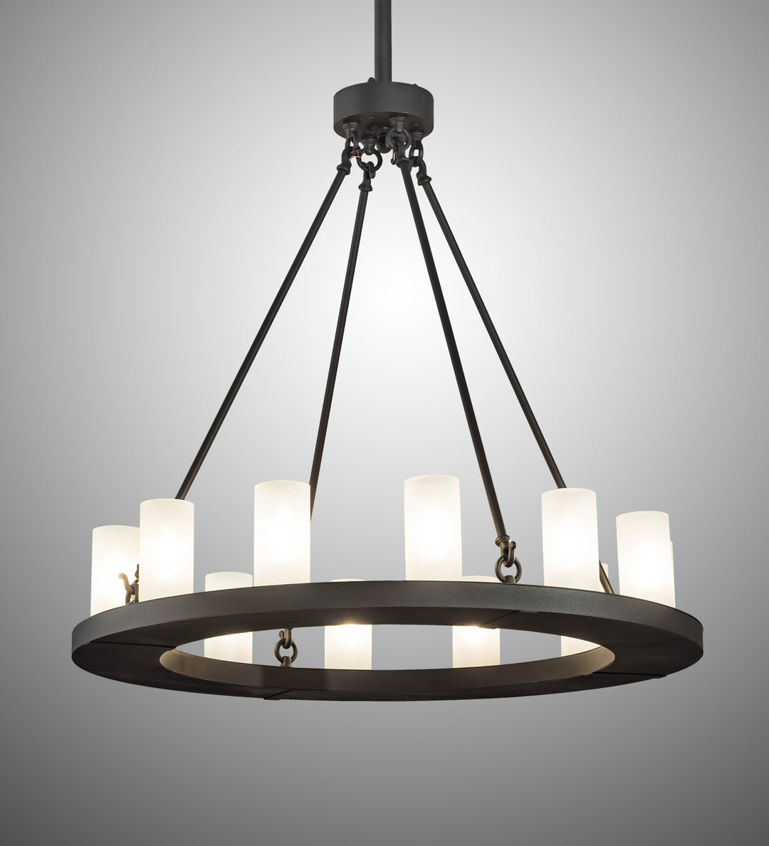 36" Wide Loxley 12 Light Chandelier