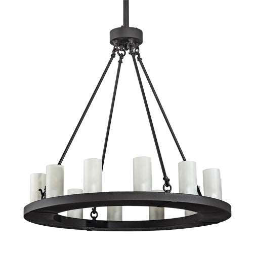 36" Wide Loxley 12 Light Chandelier