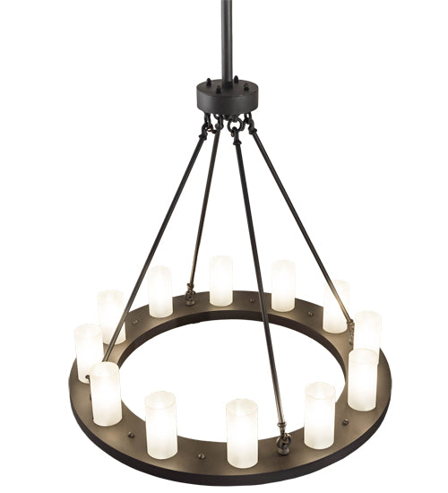 36" Wide Loxley 12 Light Chandelier