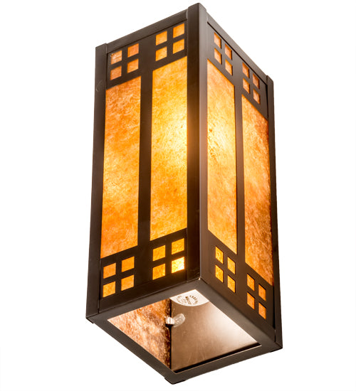 4.5" Wide Prairie Loft Wall Sconce