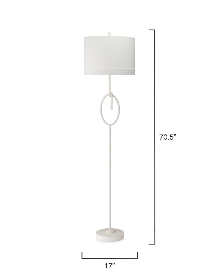 Knot Floor Lamp-White