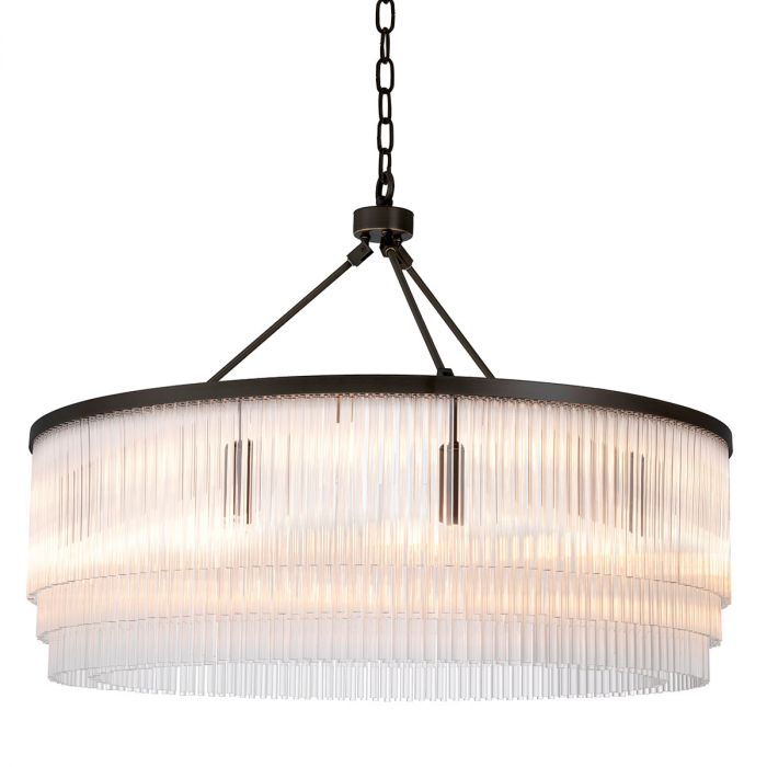 Chandelier Hector Large Bronze Highlight Finish