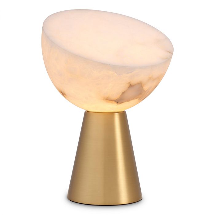 Table Lamp Chamonix Antique Brass Finish