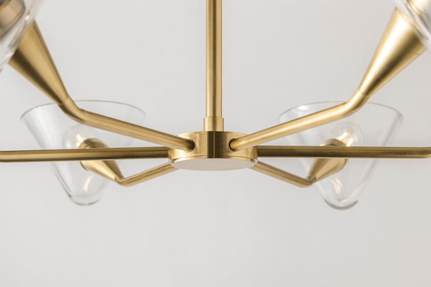 Isabella Wall Sconce 24" - Aged Brass