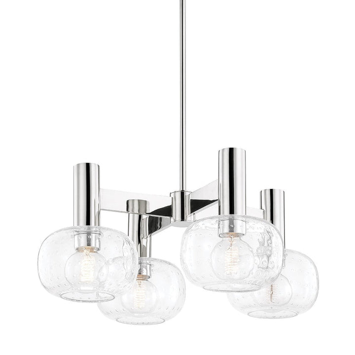 Harlow Chandelier 23" - Polished Nickel