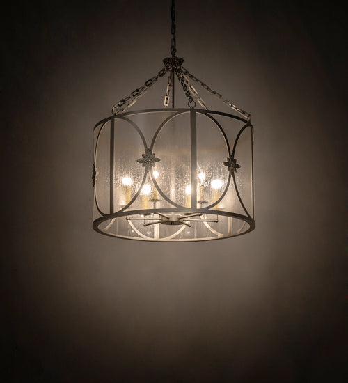 30" Wide Penelope 6 Light Pendant