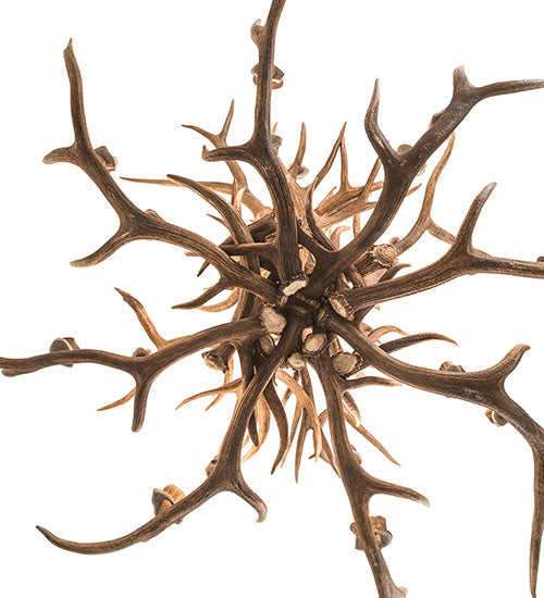 72" Wide Antlers Elk 24 Light Chandelier