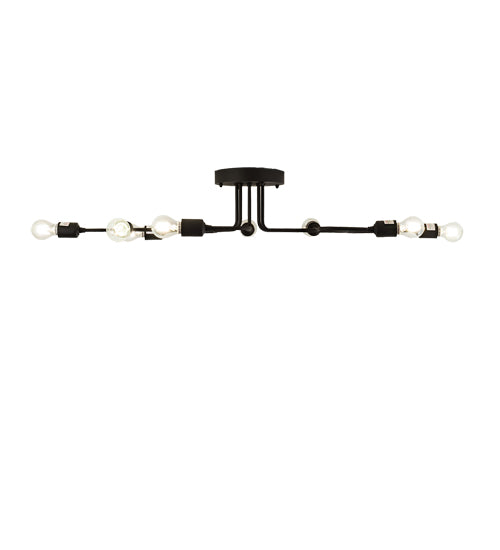 44" Long Pipedream Alva 8 Light Flushmount