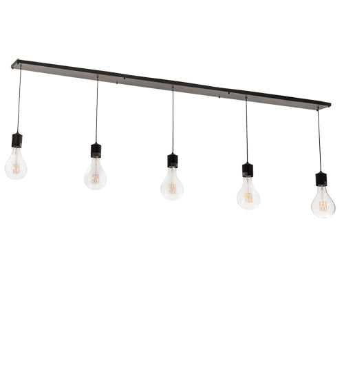 102" Long Alva 5 Light Oblong Pendant