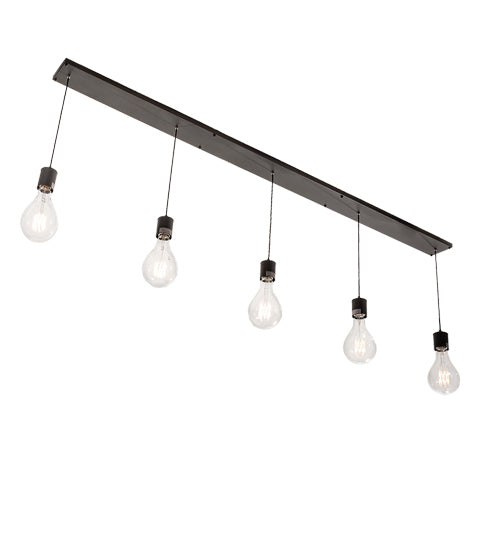 102" Long Alva 5 Light Oblong Pendant