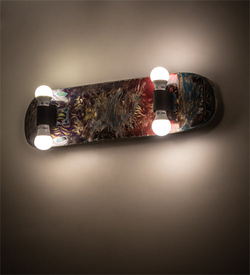 31" Wide Sk8Er Wall Sconce