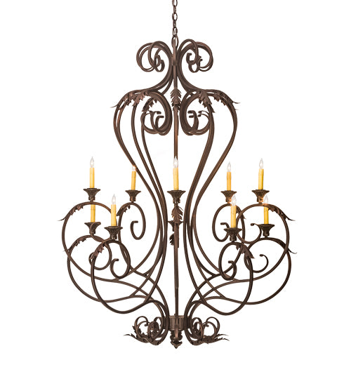 48" Wide Josephine 10 Light Chandelier