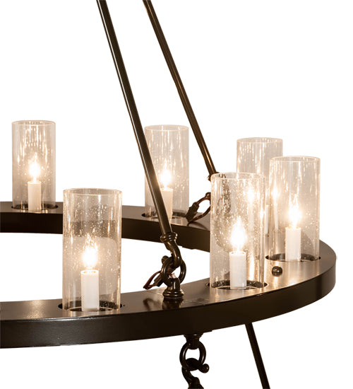 72" Wide Loxley 36 Light Two Tier Chandelier