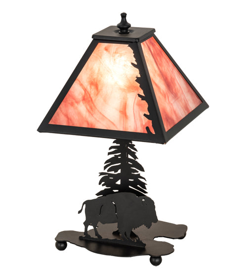 15.5" High Buffalo Accent Lamp