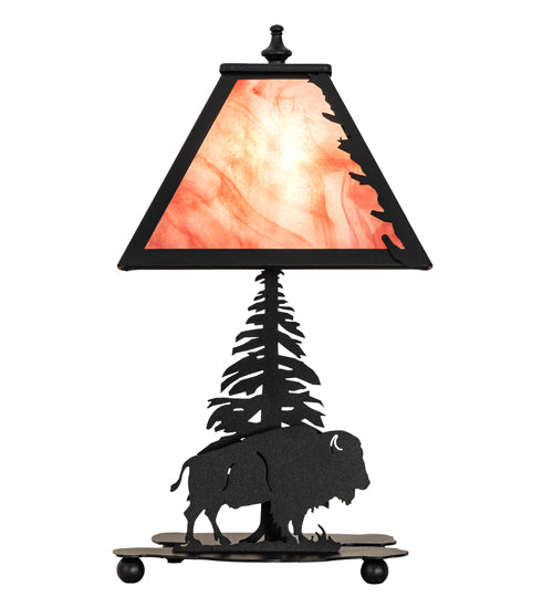 15.5" High Buffalo Accent Lamp