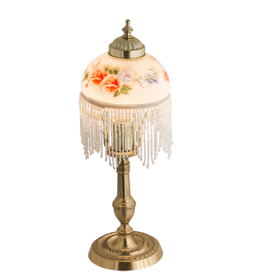 6" Wide Roussillon Rose Bouquet Table Lamp