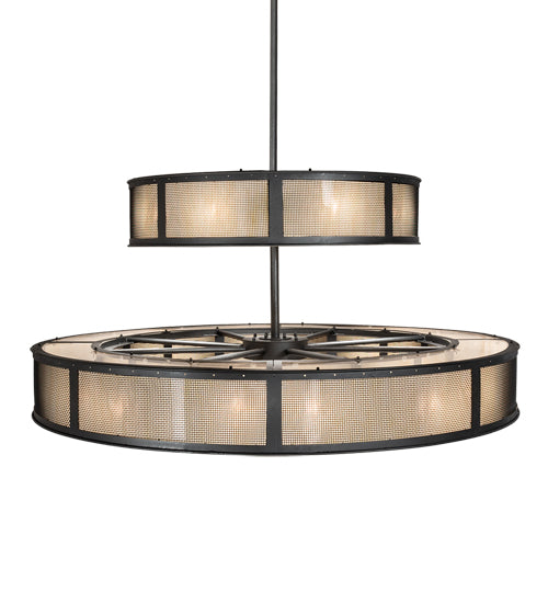 72" Wide Telluride Magic Two Tier Chandelier