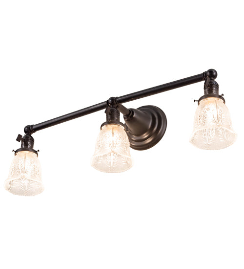 25" Wide Revival Gas & Electric 3 Light Vanity