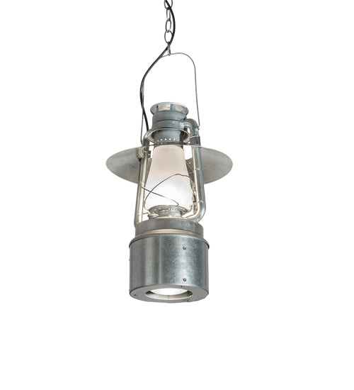 12" Wide Miners Lantern Pendant