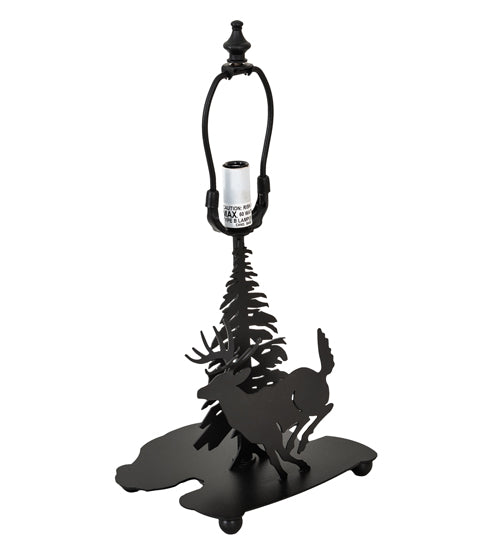 15" High Lone Deer Accent Lamp