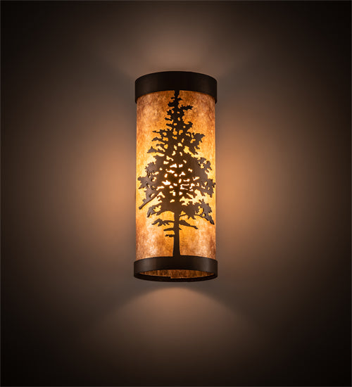 5" Wide Tamarack Wall Sconce