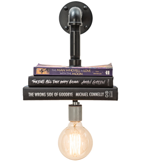 9.5" Wide Pipedream Honorary Author Wall Sconce