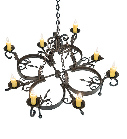 42" Wide Andorra 8 Light Chandelier