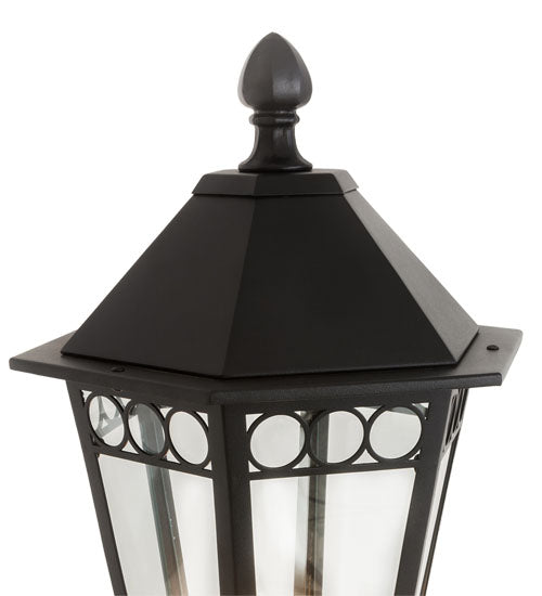 14" Wide Yorkshire Lantern Post Mount