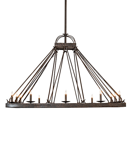 60" Square Retreat Chandelier