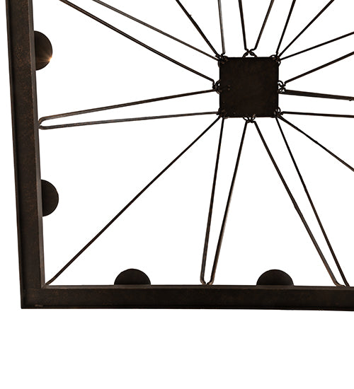 60" Square Retreat Chandelier