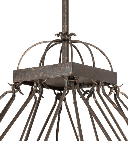 60" Square Retreat Chandelier