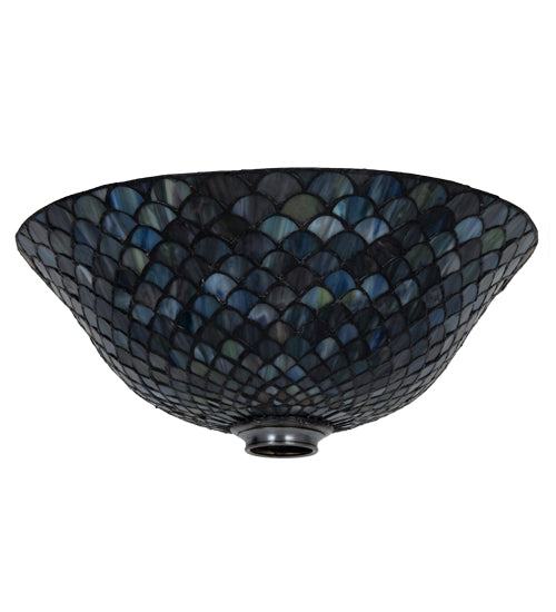 16" Wide Tiffany Fishscale Shade