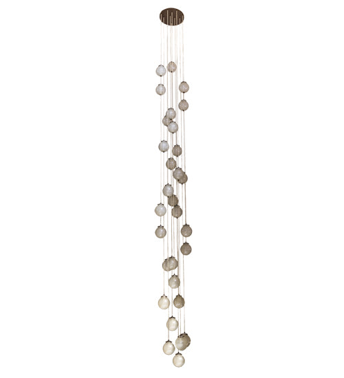 28" Wide Bola 30 Light Cascading Pendant