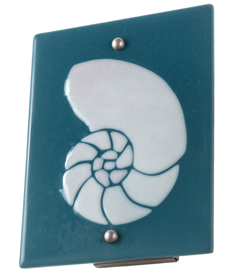 9" Wide Metro Fusion Nautilus Wall Sconce