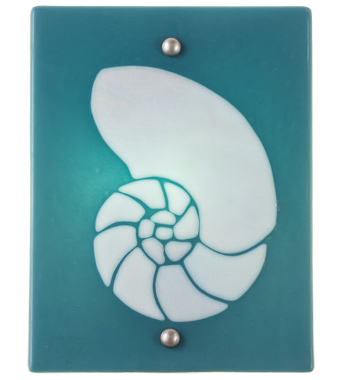 9" Wide Metro Fusion Nautilus Wall Sconce