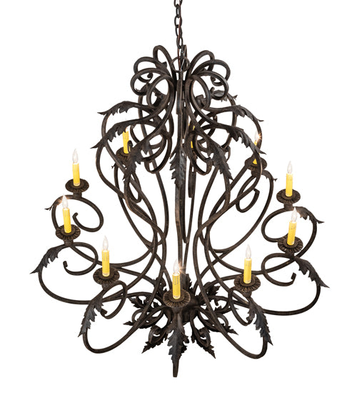 42" Wide Josephine 10 Light Chandelier