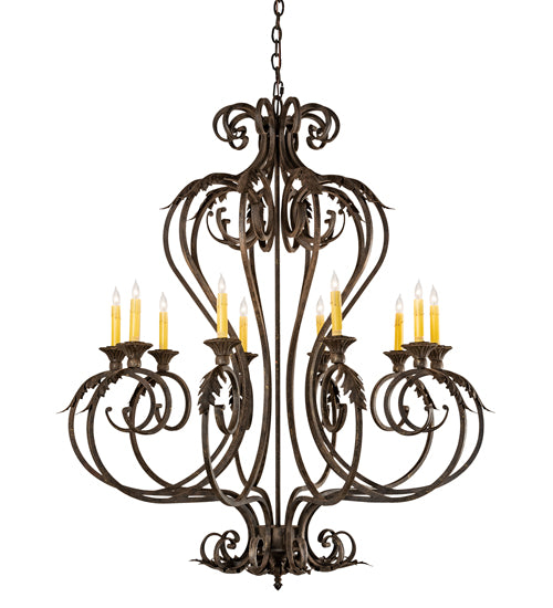 42" Wide Josephine 10 Light Chandelier